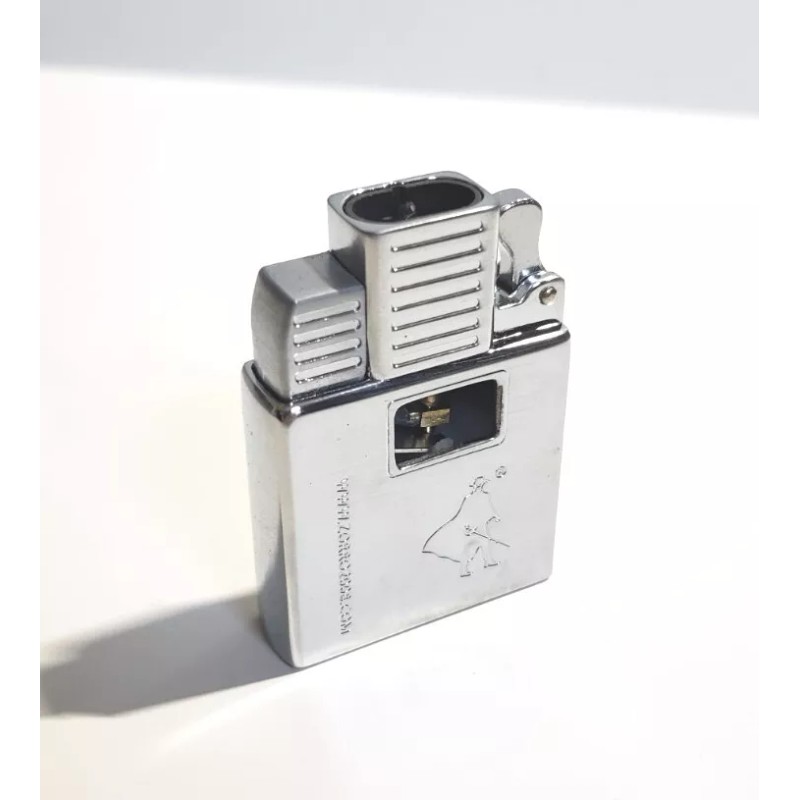 Zorro Silver Double Torch Lighter Insert Adjustable Flame Butane BRAND