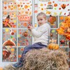 HOWAF 9 Sheet Happy Thanksgiving Decorations Thanksgiving Turkey Pumpkin Window