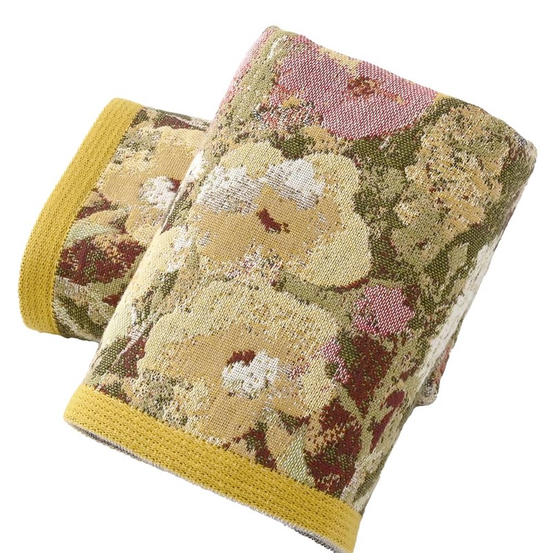 sense gnosis Floral Garden Hand Towel Set of 2 Super