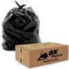 55 Gallon Trash Bags Heavy Duty – Large Black Contractor