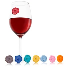 Vacu Vin Classic - Rotuladores para vaso de uva (8 unidades)