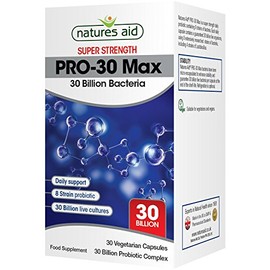 Natures Aid - Super Strength Pro-30 Max 30's 4 PACK BUNDLE