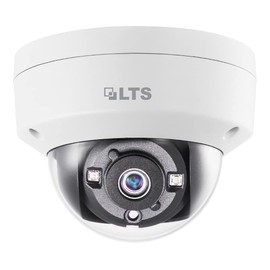LTS CMHD7322WE-28F 2MP 2.8 mm Fixed Lens Dome HD-TVI Camera, Weatherproof IP67 bnc c