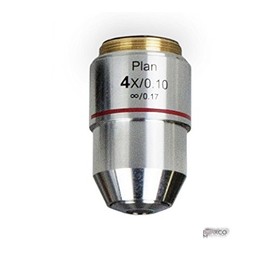 Parco Scientific 58A-0641 4X Infinity Plan Achromatic DIN Microscope Objective