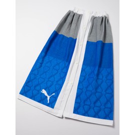 Puma Kids’ Towel Wrap for Swimming, Beach, Gym, (BCTL) 2023 Spring Summer Colors, Blue Glimmer (02) One Size Fits Most