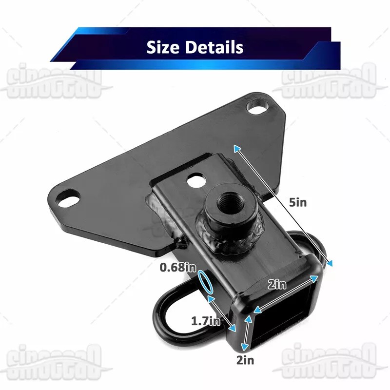 SI Trailer Tow Hitch For 2020-2021 2022 2023 Jeep Gladiator