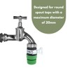 Dunnet Tools Kitchen Tap Hose Connector Rubber Easy Connect Mixer