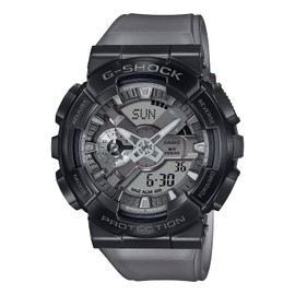 Casio G-Shock GM-110 Metal Covered Wristwatch, Limited Edition / Midnight Fog Series, Textured shape