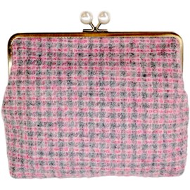 丸眞 Pouch Pouch UK Moon by Wool Fabric