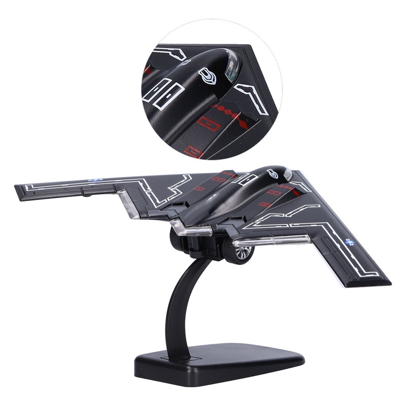 B2 Metal Fighter Plane Model Military Airplane Model Pull Back