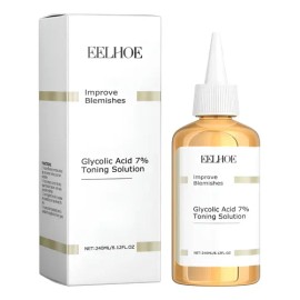 Tónico Facial Eelhoe Ácido Glicólico 7% Control Grasa 240ml Todo Tipo De Piel Noche