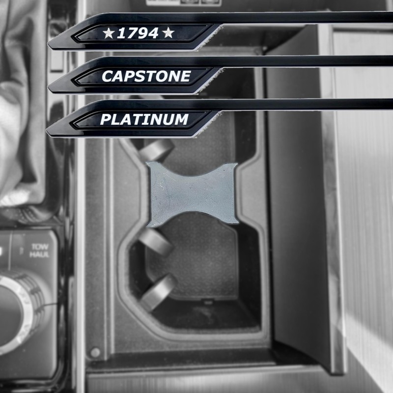 Cup Holder Divider and Hide for 2022+ Toyota Tundra 1794,