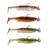 Savage Gear Fat Minnow T Tail RTF Fishing Bait (Clearwater