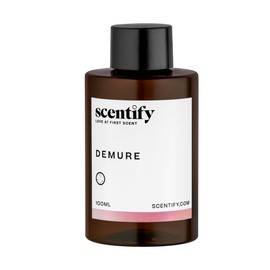 Scentify Demure Aroma Oil Refill for Diffusers – Fresh Citrus & Soft Floral Scent with Musk & Sandalwood – Luxury Aromatherapy Fragrance Oil 100ml / 3.38oz