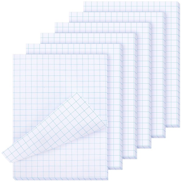 300 Sheets 8.5 x 11 Inches Double Sided Graph Paper