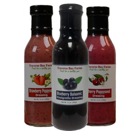 Traverse Bay Farms Salad Dressing Sampler - Nationally Award Winning Salad Dressings