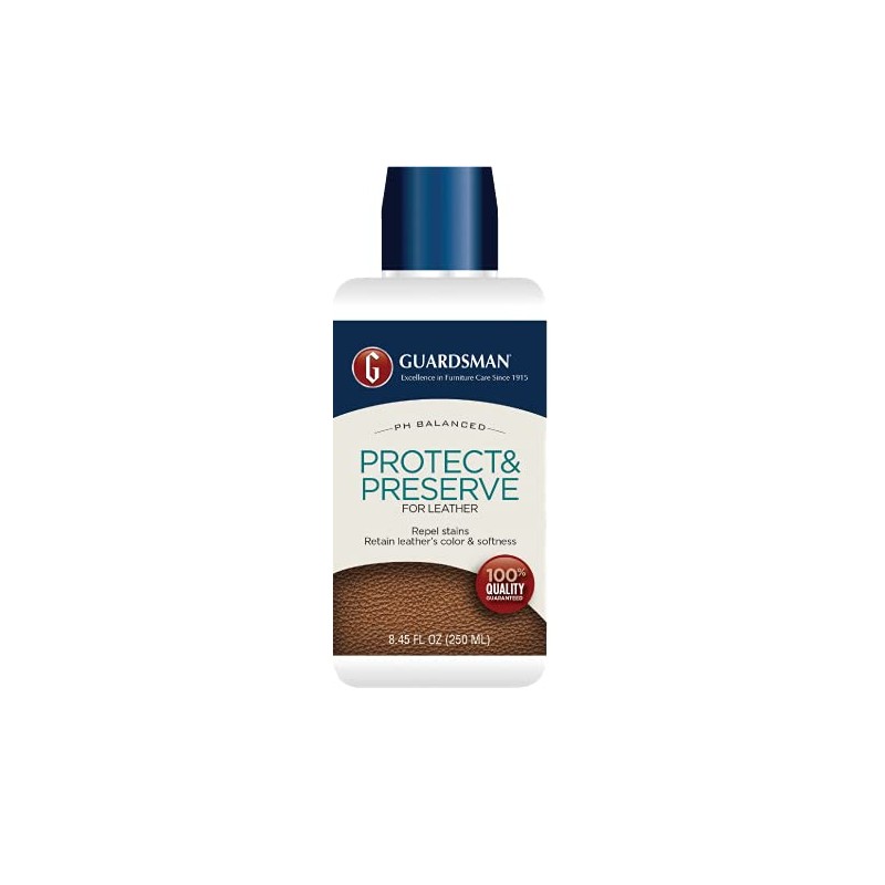 Guardsman Leather Care Bundle: Leather Cleaner and Leather Protector