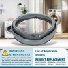 MDS65736906 Washer Door Bellow Gasket Boot Compatible with AP6888038, MDS47123620,