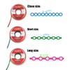 SNAWOP Dental Orthodontic Power Chain Multicolor Spool Elastic Rubber Bands