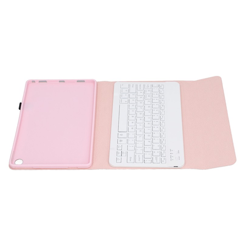 10.6in Backlit Keyboard Case RGB Detachable Keyboard PU Leather Protective