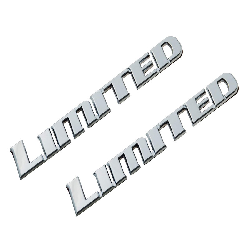 2 Pack 7inch TACOMA LIMITED EMBLEM 2012 2013 2014 GENUINE