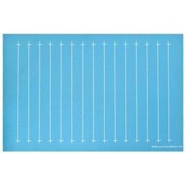 Full Line Stencil - 1" Parallel Lines Quilting Stencil