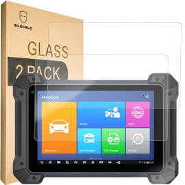 Mr.Shield [2-PACK] Screen Protector For Autel MaxiCOM Mk908 PRO/ Mk908/ Mk908 PRO II 10.1 Inch [Tempered Glass] [Japan Glass with 9H Hardness] Screen Protector