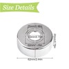 UFURMATE Wall Pipe Cover, 2 Pieces Plastic Wall Hole Decorative