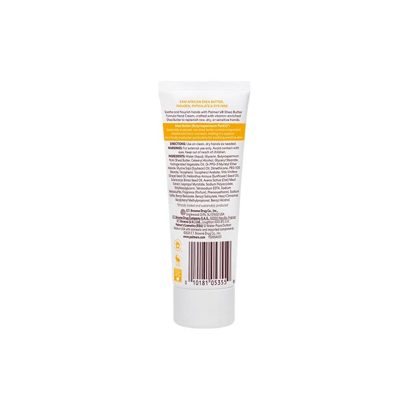 Palmer's Shea Butter Formula Crema para Manos con Manteca de