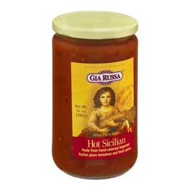 Gia Russa Sauce Pasta Hot Sicilian, 24 oz (Pack Of 5)