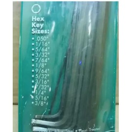 ALLEN #56013, HEX KEY Set, Long Arm SAE, 13 Piece - NEW in Factory Case - USA