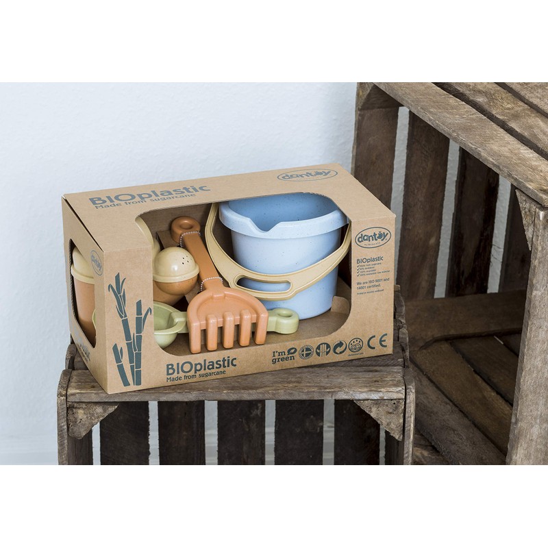 Dantoy Organic Toy Play Set, Eco-Friendly Sugar Cane Toy
