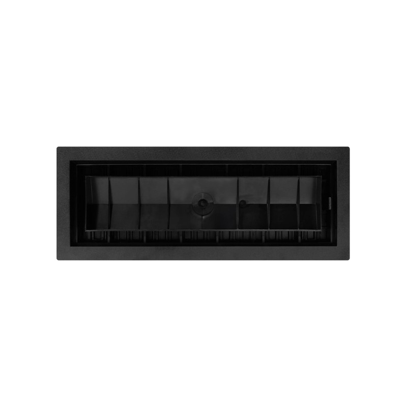 Inte-Grates Flush Floor Vent 4x12 Inch Drop-in Floor Register, Sliding