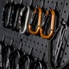 sourcing map 7pcs Pegboard J Hooks 1/4" J Style Pegboard