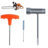 Chainsaw T-Wrench 19mm x 13mm (3/4" x 1/2") And T-Handle