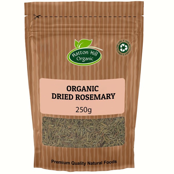 Organic Dried Rosemary 250g by Hatton Hill Organic | Aromatic