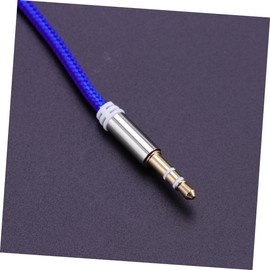 CAXUSD 1m Length 3.5mm Male to Male Audio Cable Car Aux Jack Cable Stereo Cord Nylon