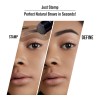 Kiss New York Instant Brow Stamp And Stencil Kit Dark
