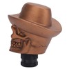 Skull Head Gear Shift Knob with 3 Adapters Cool Looking