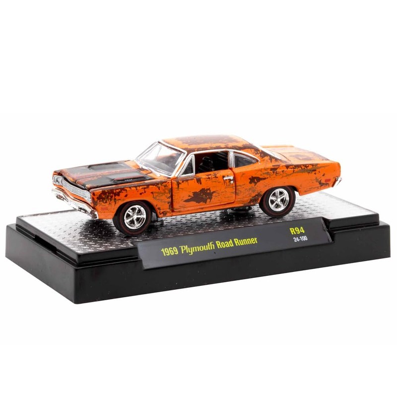 M2 MACHINES 1/64 Auto-Thentics Release 94 1969 PLYMOUTH ROAD RUNNER