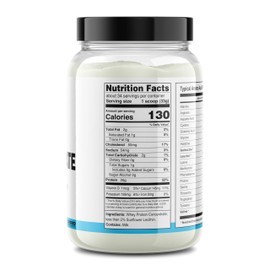 It's Just! - 100% Whey Protein Concentrate, Made in USA, Premium WPC-80, No Added Flavors or Artificial Sweeteners (2.5 Pound (Pack of 1), Original/Unflavored)