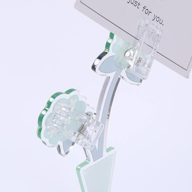 6 pcs Cute Flower Table Card Memo Holder Stand, Table Photo Display Clip Stand for Monmory Photo Picture Memo Cards Paper Note Postcards Wedding Number Card Display (Flora-B)