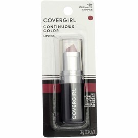 Cover Girl Continuous Color Lipstick 420 Iced Mauve .13 oz