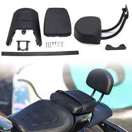 for Harley Sportster S 1250 RH 1250 2021 2022 2023 2024 Motorcycle Passenger Rear Seat Pad Sissy Bar Backrest Pad Kits