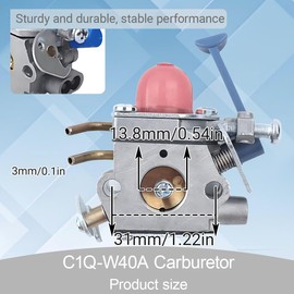 Qiuwanzia 125L 128LD Carburetor for Husqvarna 28cc 124L 125L 125LDX 128C 128L 128LD 128R 128RJ for Craftsman 358792030 358792031 358792032 358792033 String Trimmer 545081850