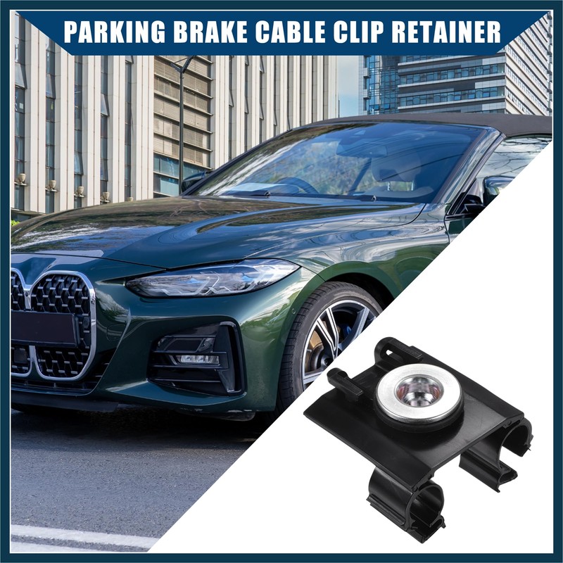 TUCKBOLD No.34406854898 Parking Brake Cable Clip Retainer 1Pcs Black