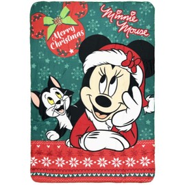 CARTOON Children's Blanket 100% Polyester 100 x 140 cm (Minnie Christmas)
