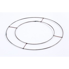 20 x Flat Wire Wreath Rings 10" (25cm) Diameter