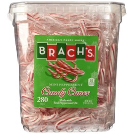 Brachs 280 Peppermint Mini Candy Canes 43oz