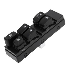 SWITCHRISE Car Power Window Switch No.93501H1120UP Front Left Driver Side Window Control Switch for Hyundai Terracan 2001-2006 Black